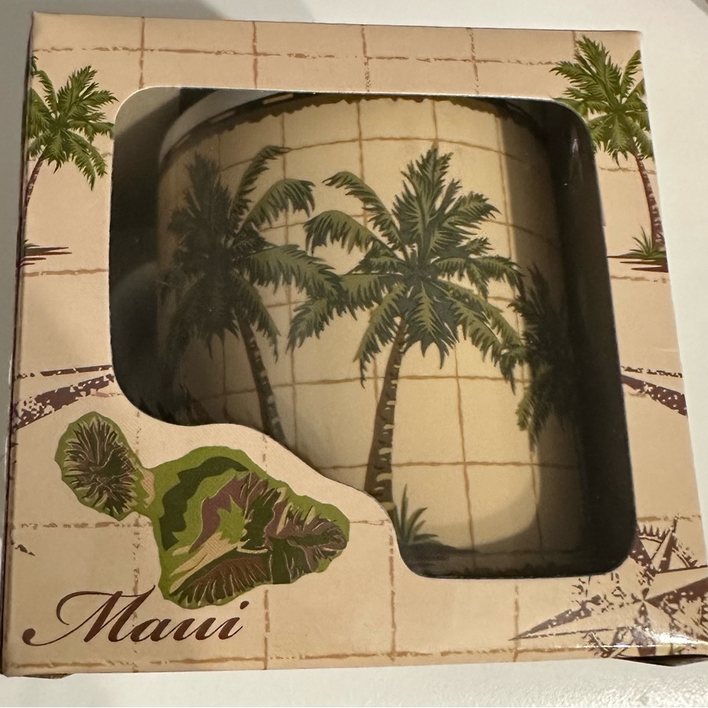 Maui Palm Tree Ceramic Mug
